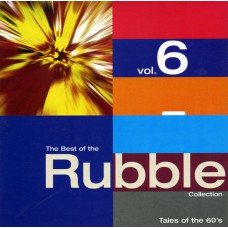 Various BEST OF RUBBLE COLLECTION VOL.6 (Bam-Caruso Records – BAMVP1013CD) EU 60's recordings compilation CD (Psychedelic Rock, Pop Rock)